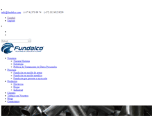 Tablet Screenshot of fundalco.com